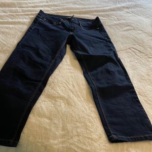 WHBM skinny cropped jeans XS